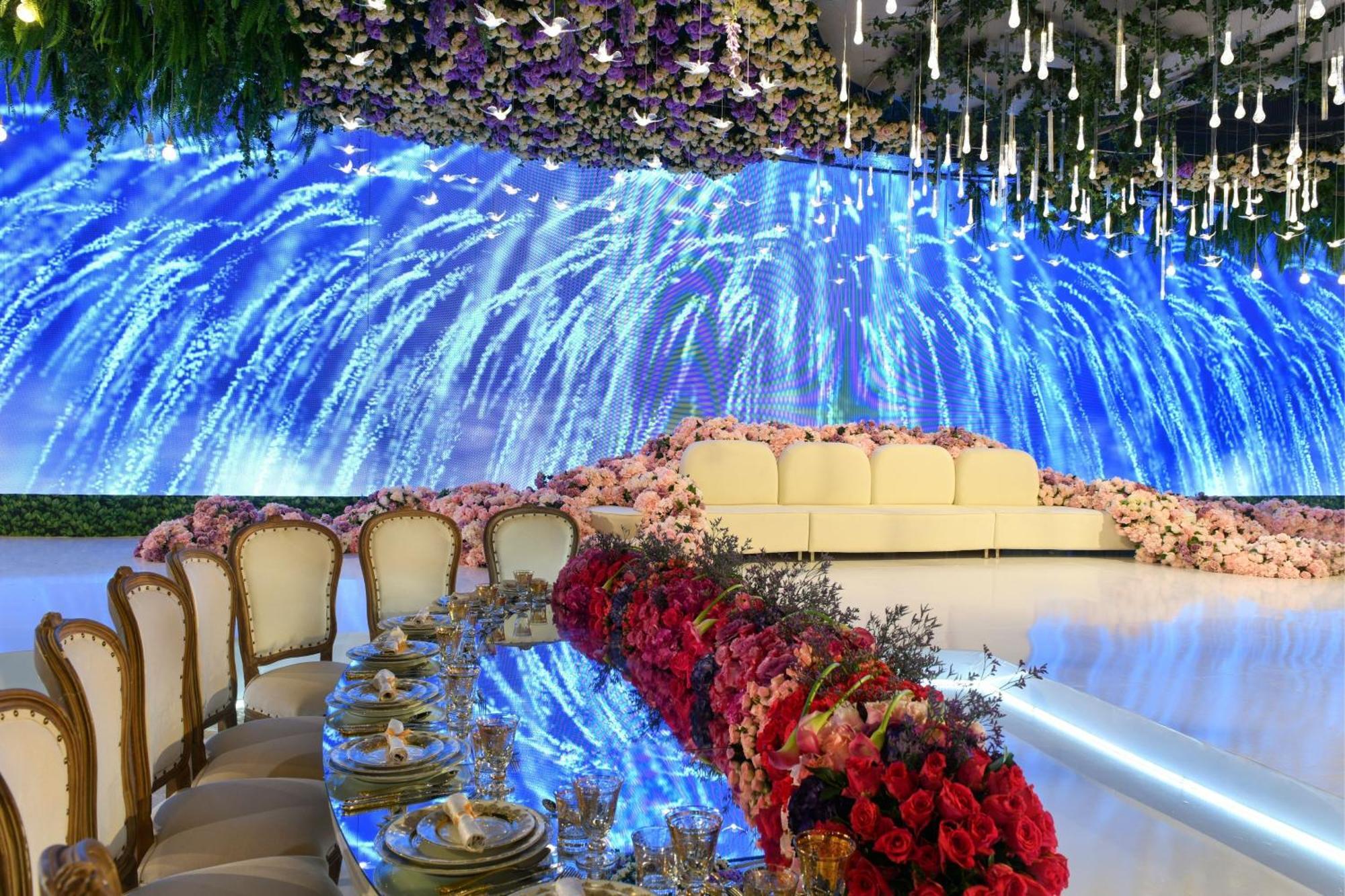 Hotel The Ritz-Carlton, Ad Dawhah Esterno foto The interior of the ballroom